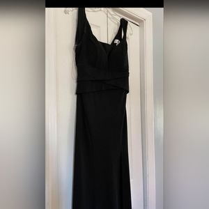 Emerald Sundae Black Prom Dress